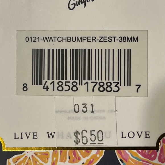 NEW 38MM Apple Watch bumper from Simply Southern, Pattern: ZEST - Picture 4 of 5
